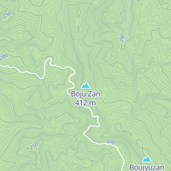 Map of Boju Zan