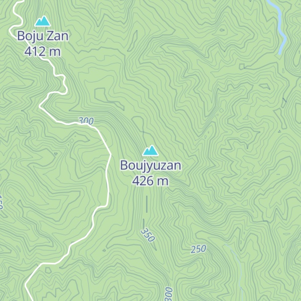 Map of Boujyuzan