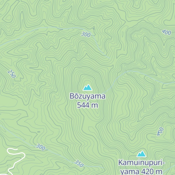 Map of Bōzuyama