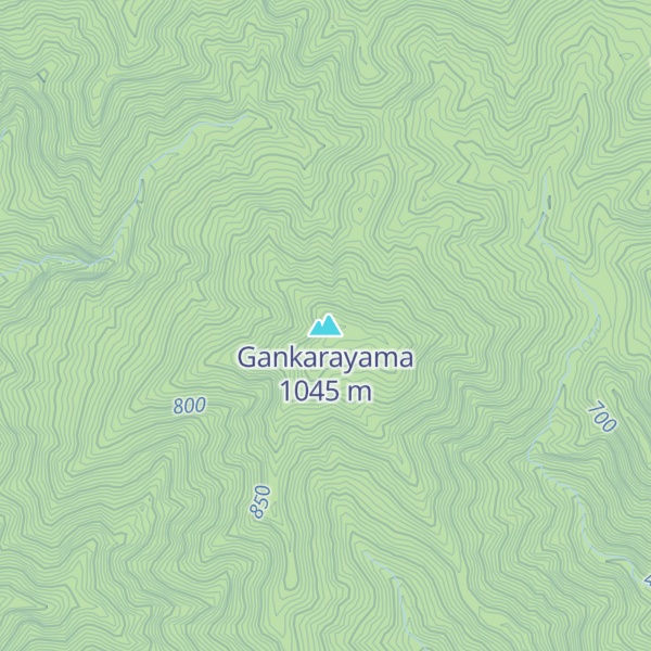 Map of Gankarayama