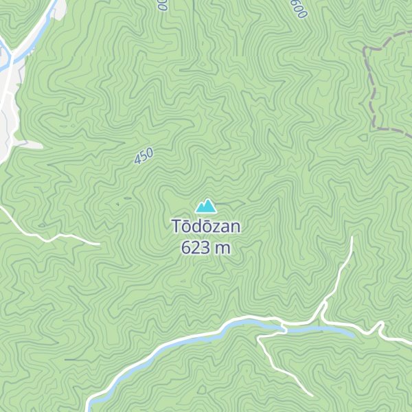 Map of Tōdōzan
