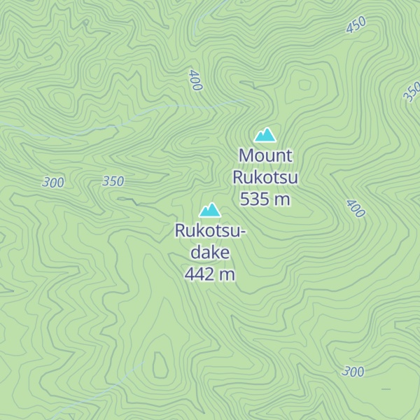 Map of Rukotsu-dake