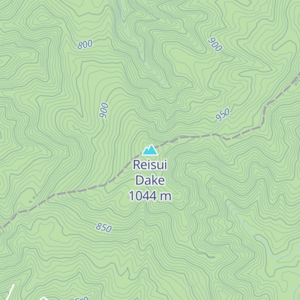 Map of Reisui Dake