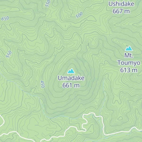 Map of Umadake