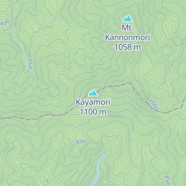 Map of Kayamori