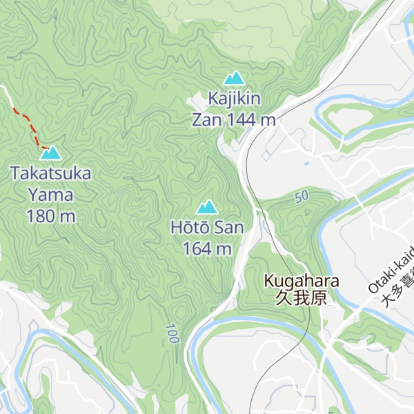 Map of Hōtō San