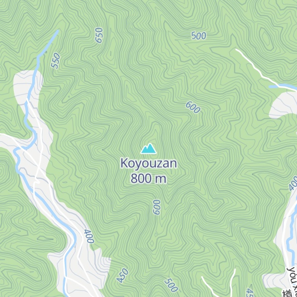 Map of Koyouzan