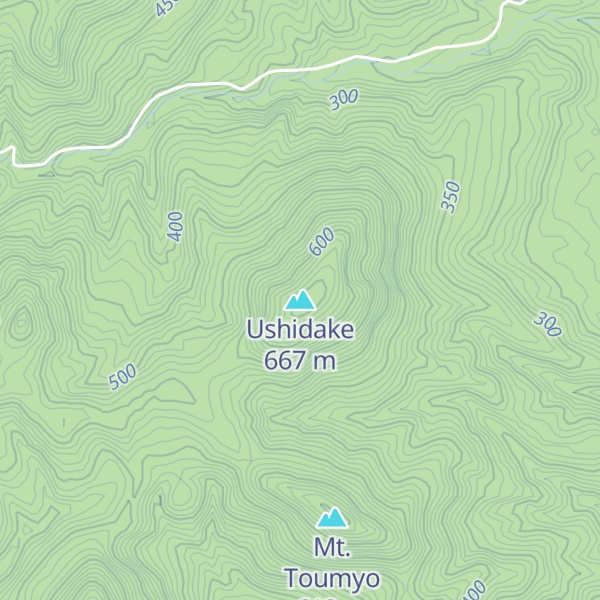 Map of Ushidake