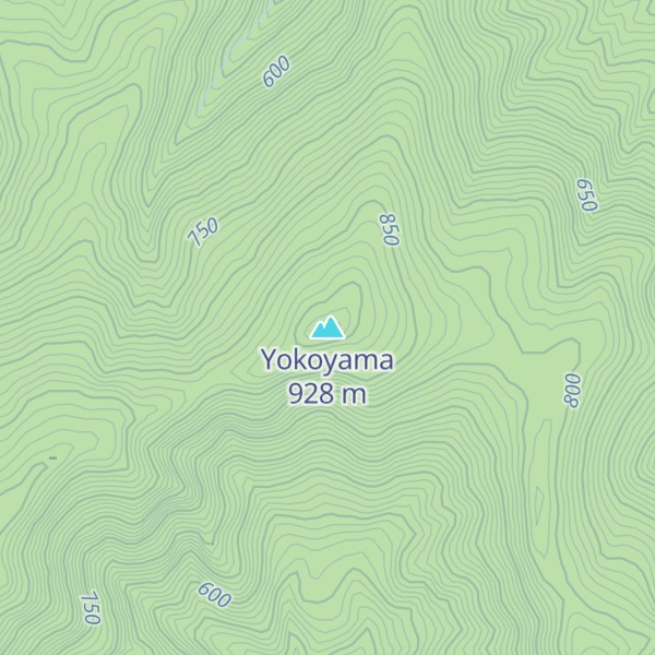 Map of Yokoyama