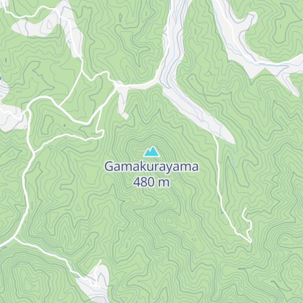 Map of Gamakurayama