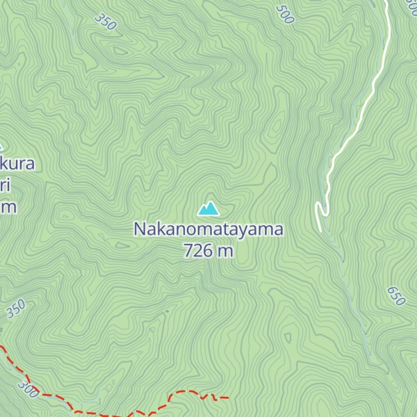 Map of Nakanomatayama