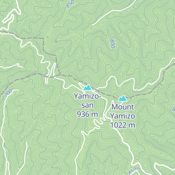 Map of Yamizo-san