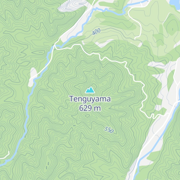 Map of Tenguyama