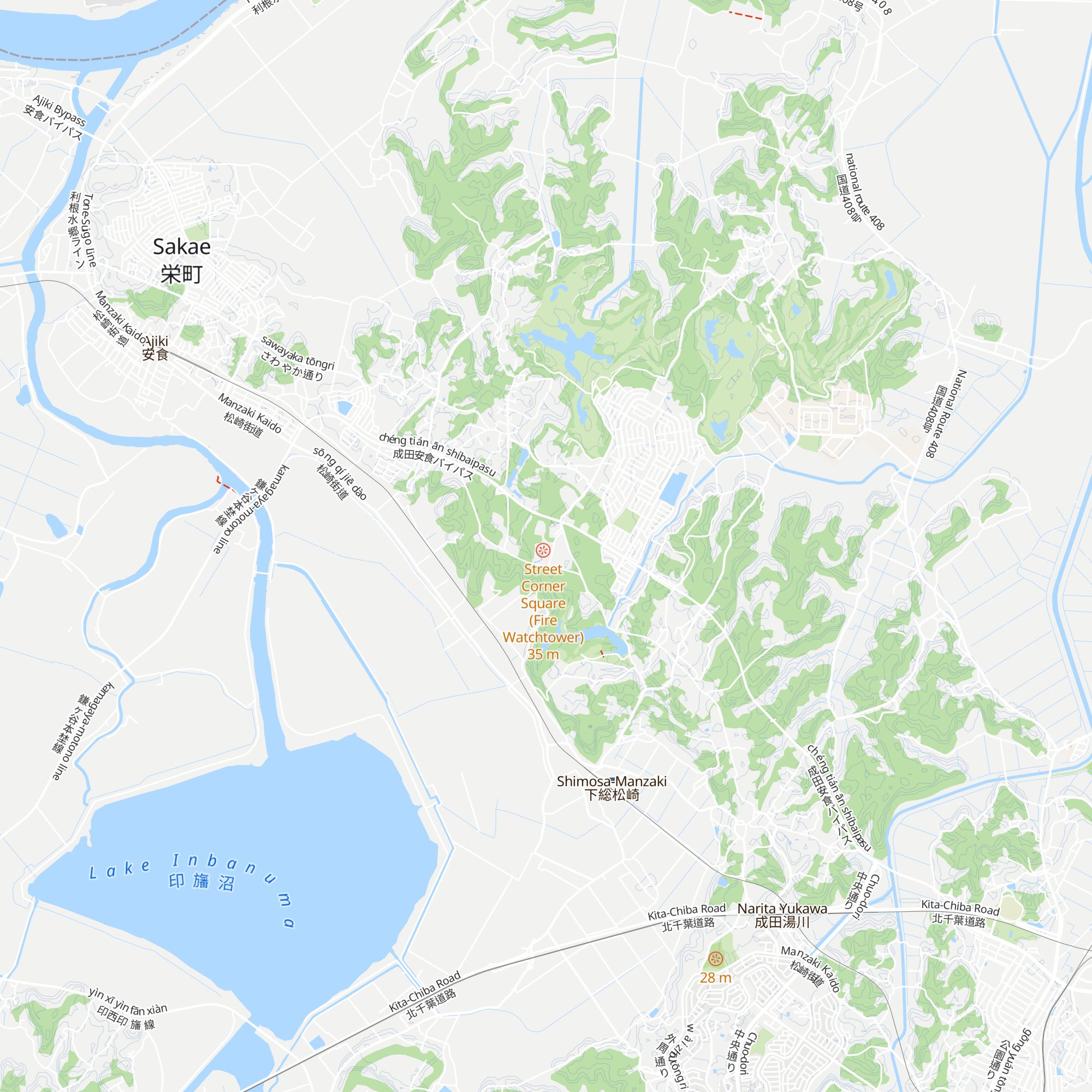 Information Center map