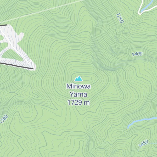 Map of Minowa Yama