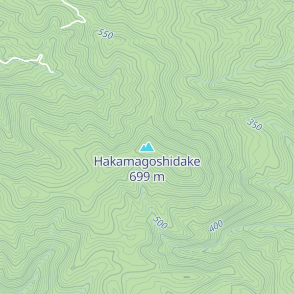 Map of Hakamagoshidake