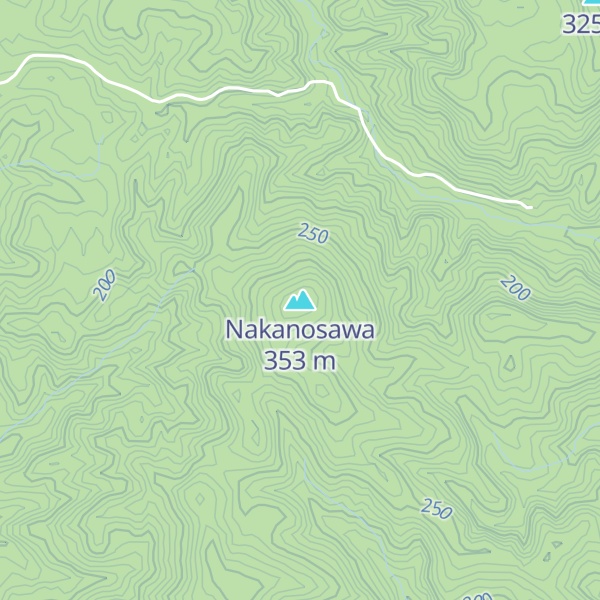 Map of Nakanosawa