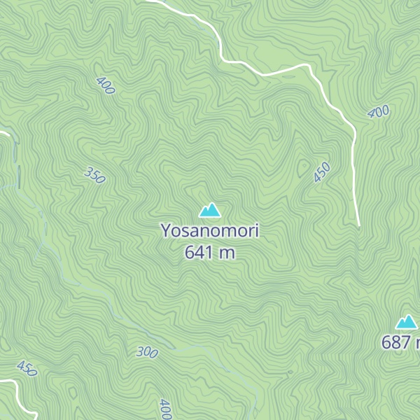 Map of Yosanomori