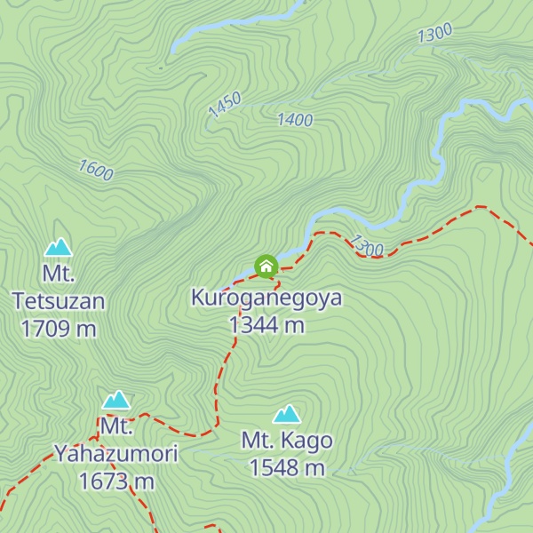 Map of Kuroganegoya