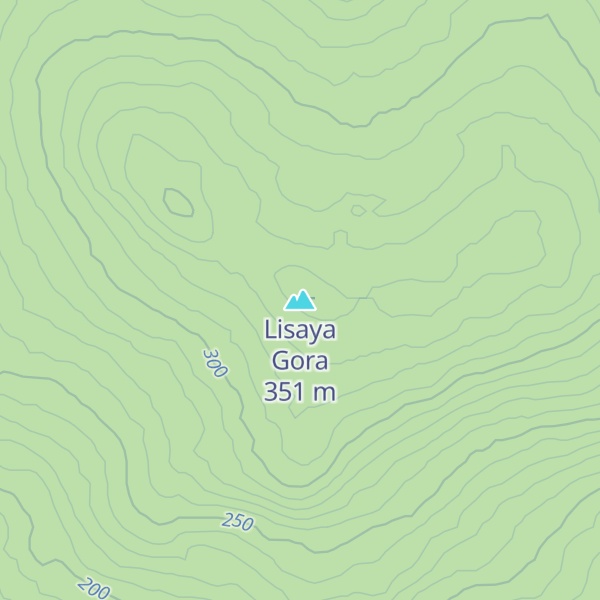 Map of Lisaya Gora