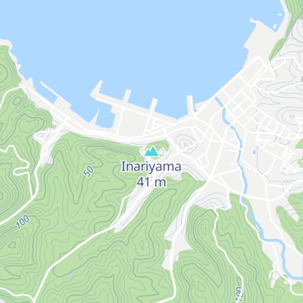 Map of Inariyama