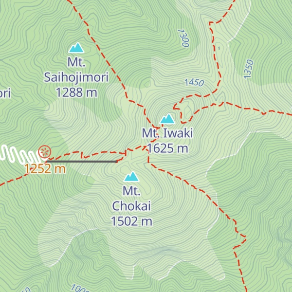 Map of Homei Hutte