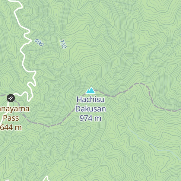 Map of Hachisu Dakusan