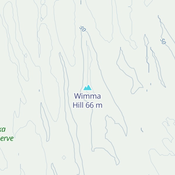Map of Wimma Hill