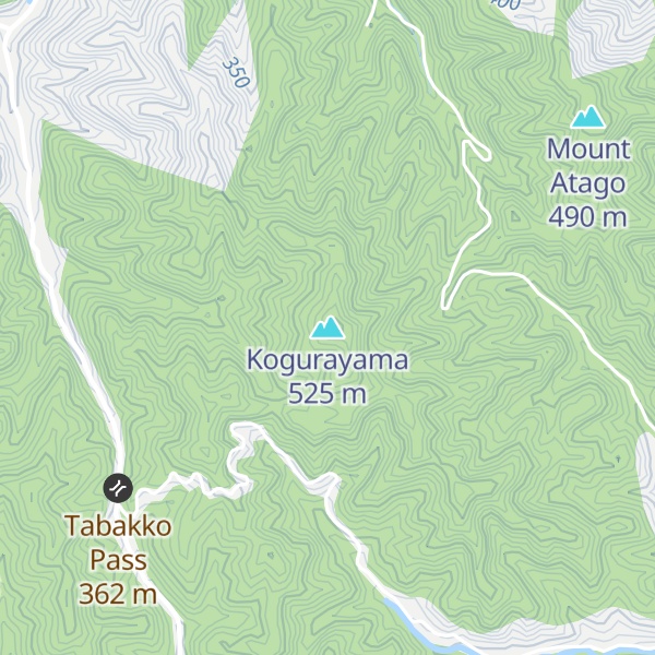 Map of Kogurayama