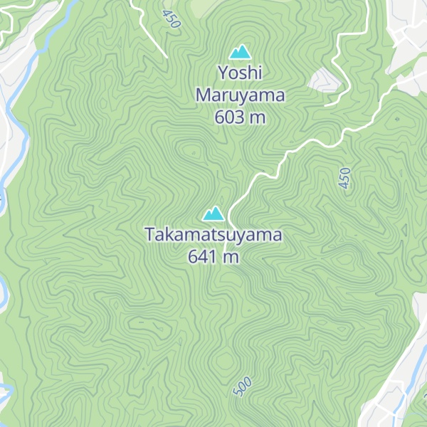 Map of Takamatsuyama
