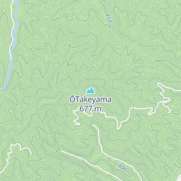 Map of ŌTakeyama