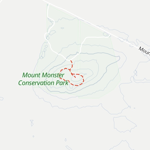 Map of Mount Monster