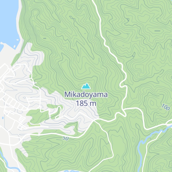 Map of Mikadoyama