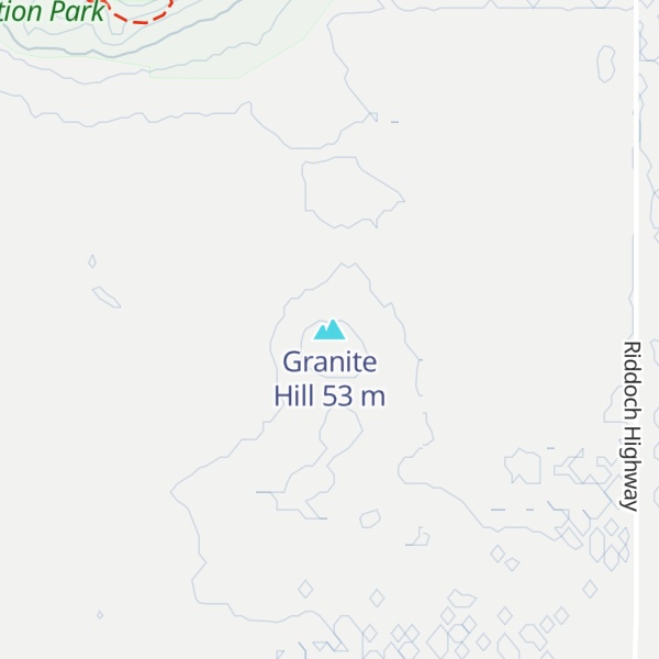 Map of Granite Hill