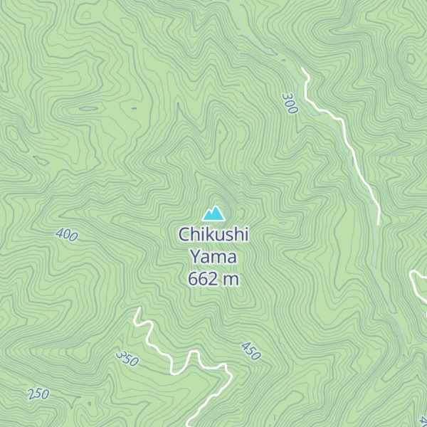 Map of Chikushi Yama