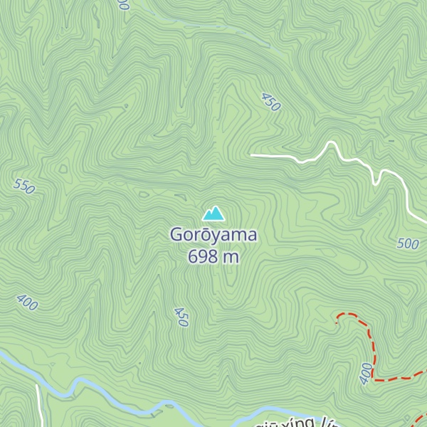 Map of Gorōyama