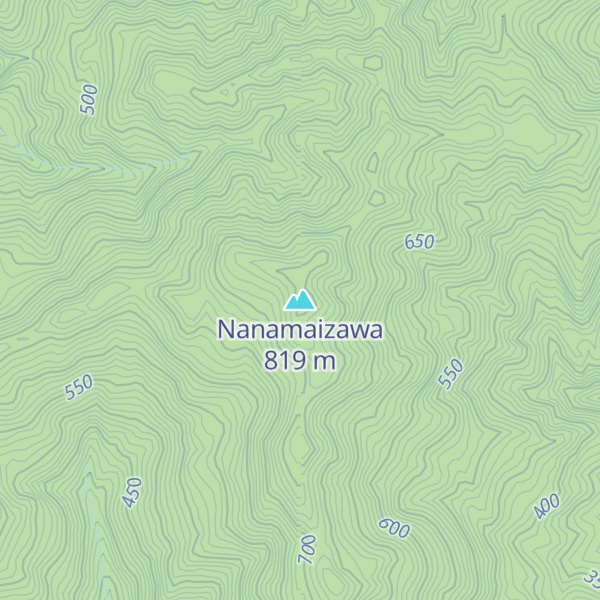 Map of Nanamaizawa