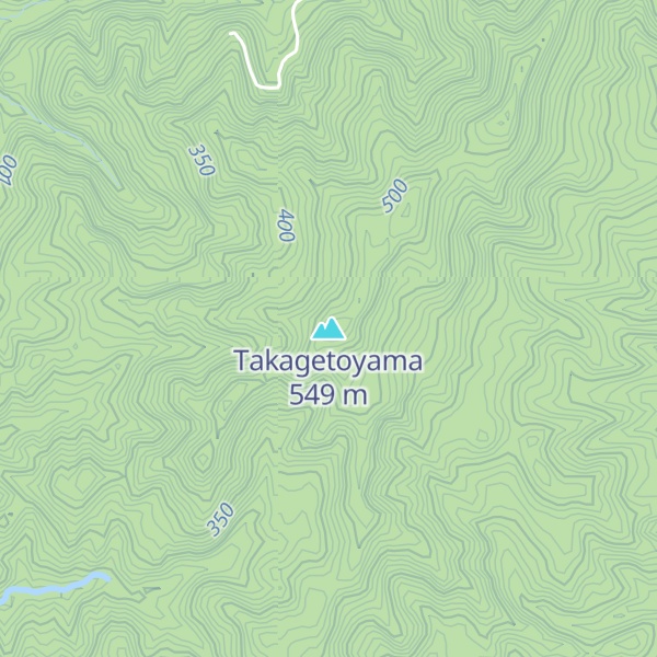 Map of Takagetoyama