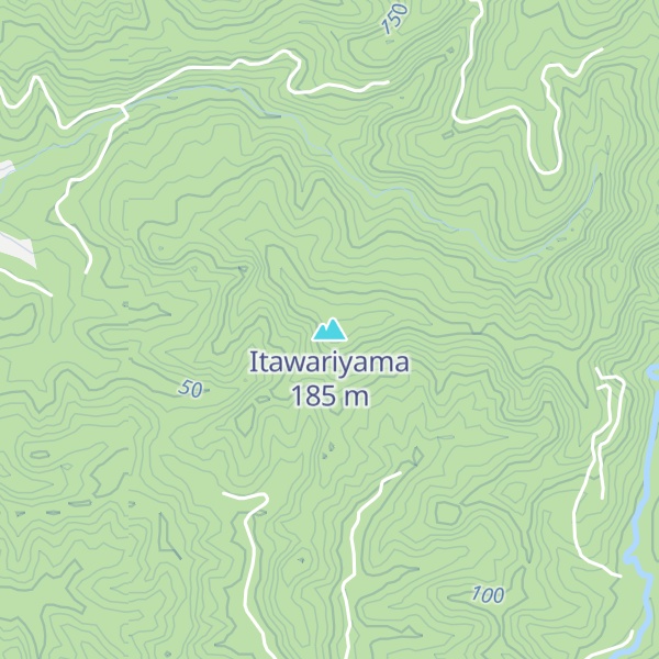 Map of Itawariyama