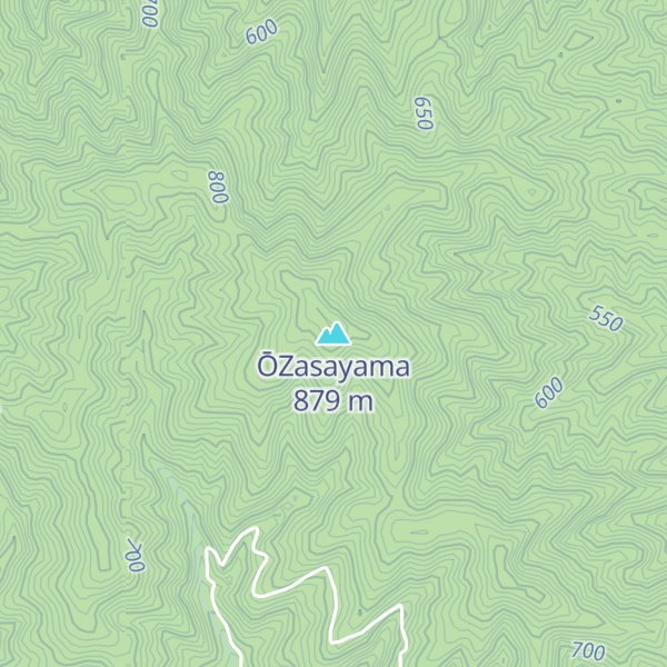 Map of ŌZasayama