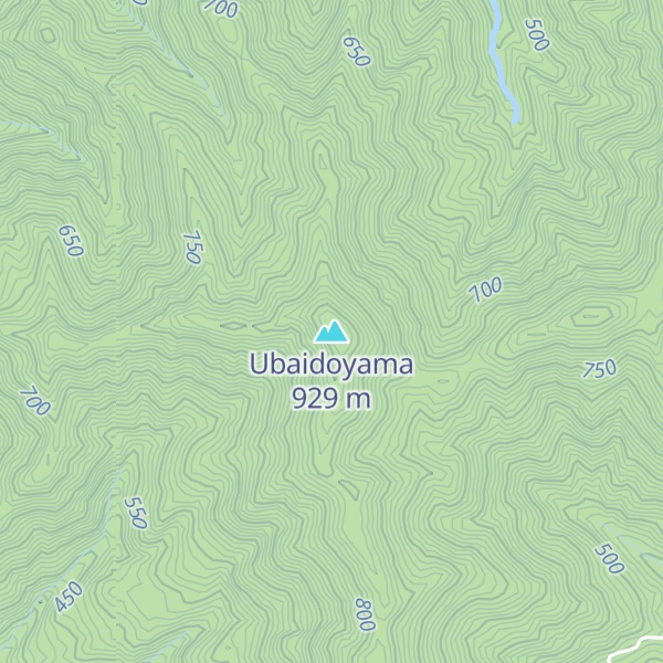 Map of Ubaidoyama