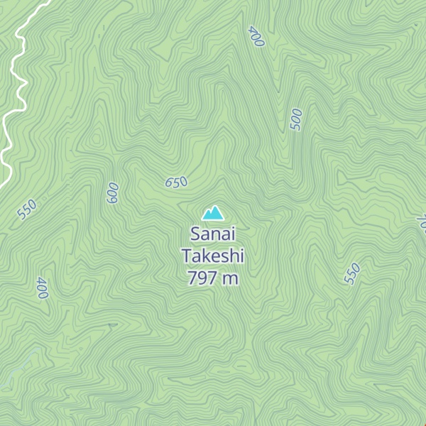 Map of Sanai Takeshi