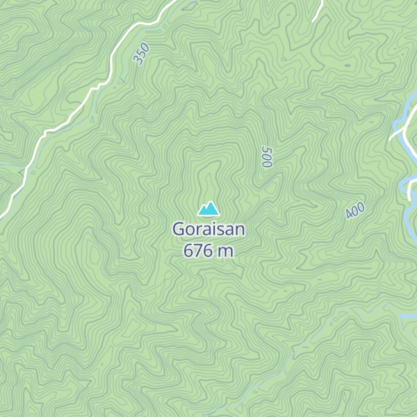 Map of Goraisan