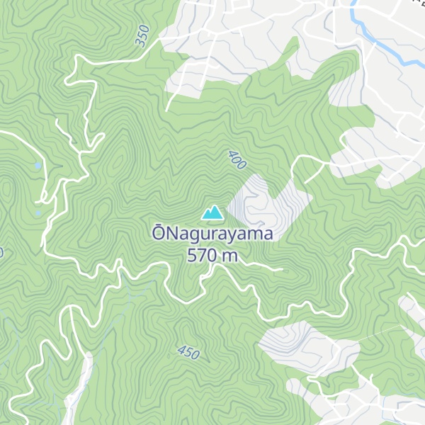 Map of ŌNagurayama