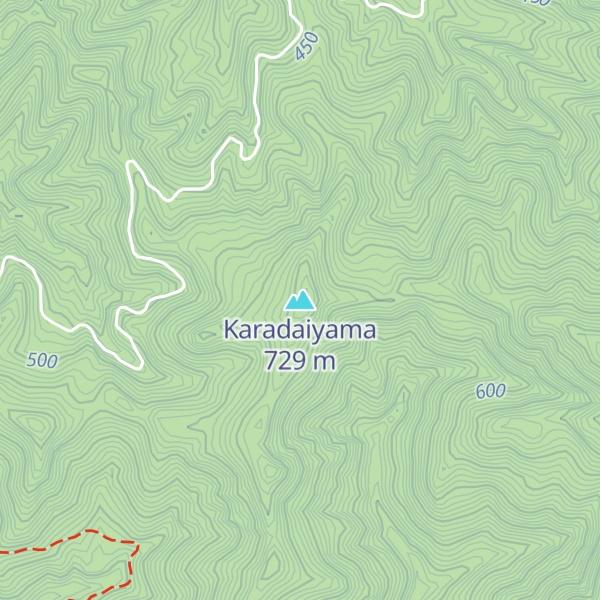 Map of Karadaiyama