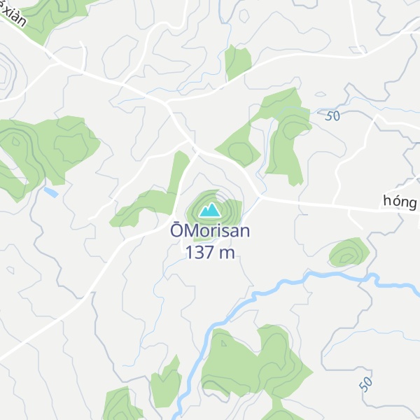 Map of ŌMorisan