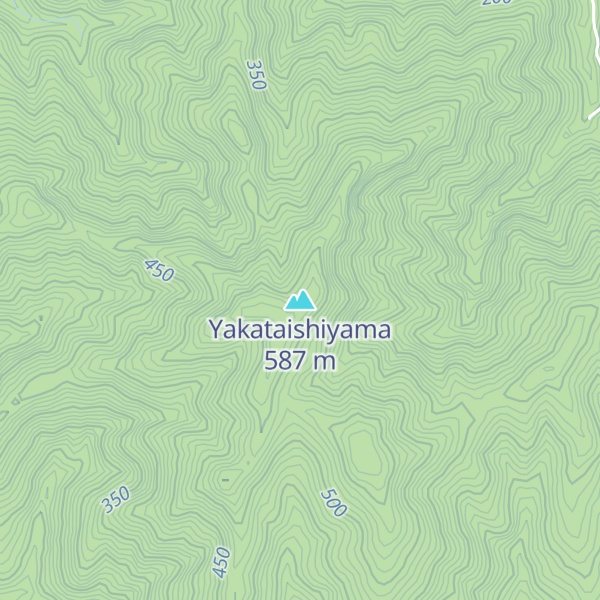 Map of Yakataishiyama