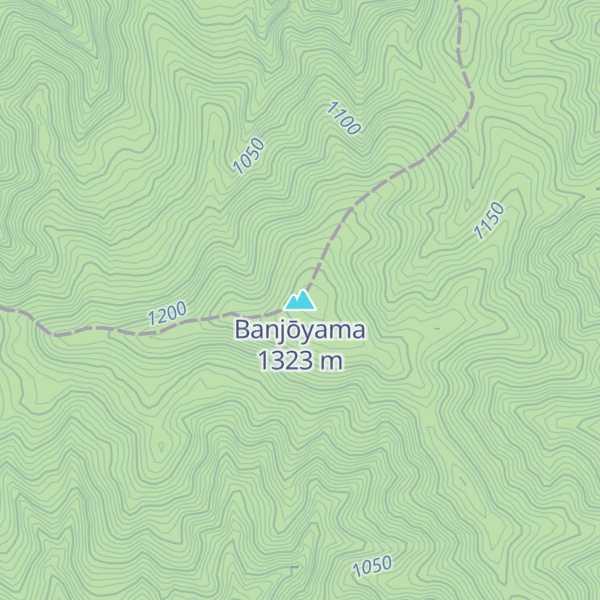 Map of Banjōyama
