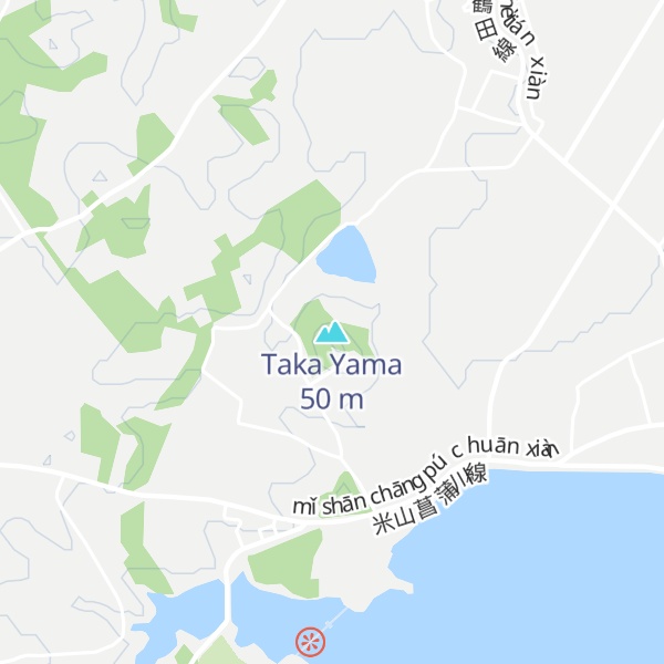 Map of Taka Yama