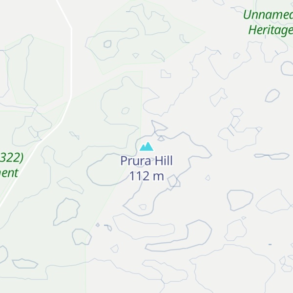 Map of Prura Hill